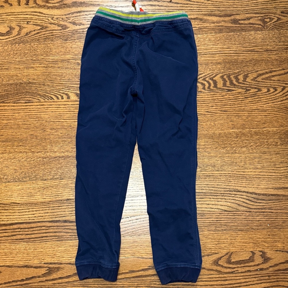Boden Kids Navy Joggers with Vibrant Lightning Bolts - Picture 5 of 5